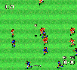 Formation Soccer On J League screenshot 2 for PC Engine